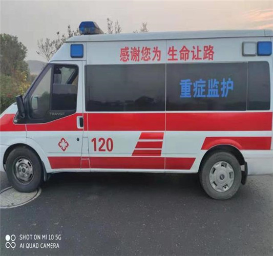 奎文救护车出租服务案例3