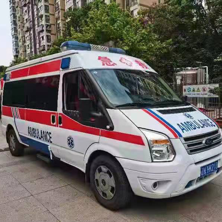 奎文术后行动不便回家租赁救护车